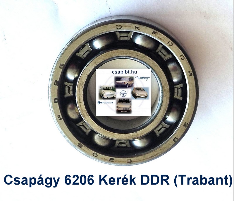 Csapágy 6206 DDR kerék (Trabant)